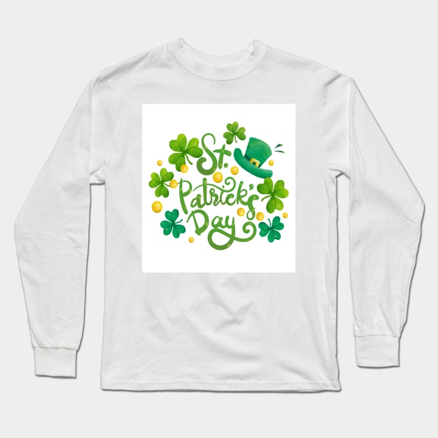 kiss me im irish Long Sleeve T-Shirt by Nadashopwien